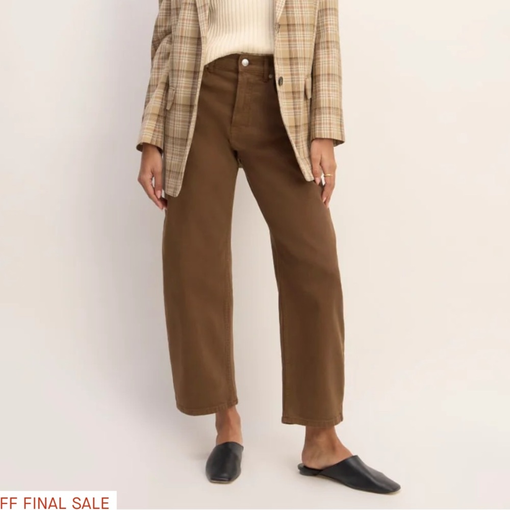 Everlane The Way High Curve Jean in Cocoa size 30
